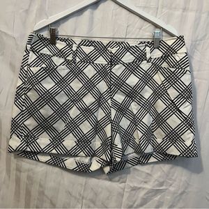 Black and White Shorts